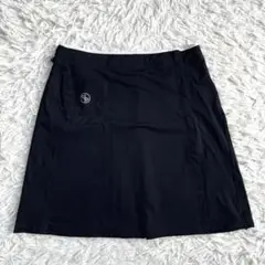 クレールプリュス◆イージーラップ ショートパンツ　ストレッチ　黒　36