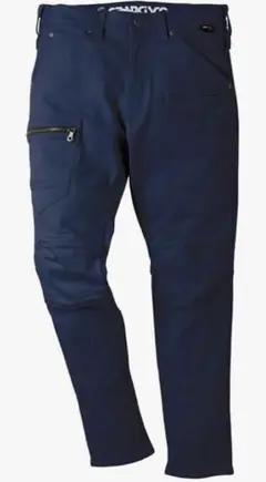 GRANDCO カーゴパンツ L ダークネイビー ストレッチ 新品タグ付