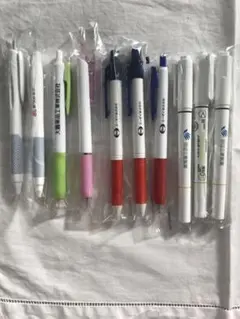 未開封 ノベルティボールペン+蛍光ペン 製薬会社 サラサ等