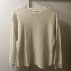 ユニクロワッフルトップス