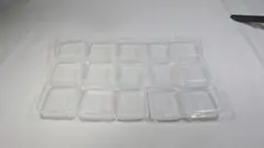 透明プラスチック保存容器 15個セット プラケース