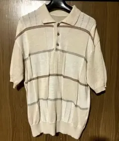 ロカビリー ニット sears ペニーズ タウンクラフト 古着　ポロ　シャツ