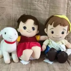 ☆アルプスの少女ハイジ、ペーター、ヤギのゆきちゃんセット