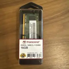 TRANSCEND ノートPC用 8GB×2 TS1600KWSH-16GK