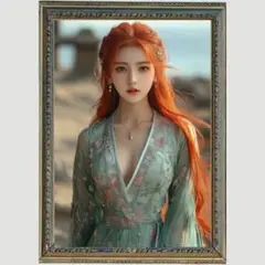 Ｐ1041 女神様　　【開運•風水•絵画風・ヒーリングアート】