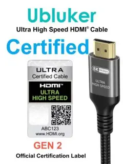 HDMI 2.1 ケーブル 1.5m