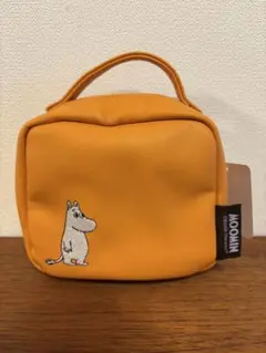 タグ付き　新品 MOOMIN ムーミン ×文明堂 コラボ　ポーチ