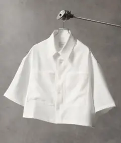 welise / ショート丈シャツ【L】