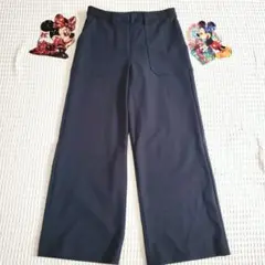【ディレクトワール】✨美品✨ワイドパンツ ウエストゴム ストレッチ 日本製