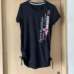 8e HUITIEME SPORTS STUDIO ネイビーTシャツ
