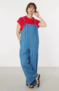 Supple DENIM サロペット