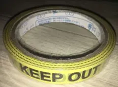 KEEP OUT テープ