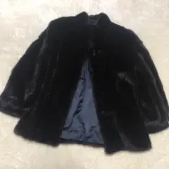 SAGA MINK サガミンク 銀 毛皮 コート 13 大きいサイズ