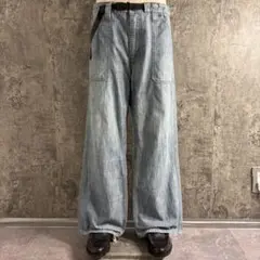 Eddie Bauer〈ワイドクライミングデニムパンツ XL×30 ウォッシュ〉