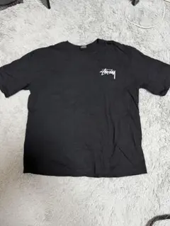 Stussy XLサイズ 黒 Tシャツ 花柄