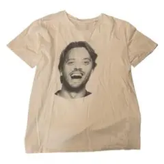 フォトプリント 半袖tシャツ 誰やねんtee メンズ古着 ユニセックス y2k