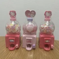【新品未開封】サンリオ　ガムボールマシン3個セット