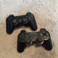 PS3 DUALSHOCK3 SIXAXIS コントローラー 純正 2個 セット