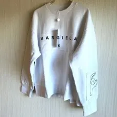 MM6メゾンマルジェ刺繍スウェット 新品 未使用 タグ付