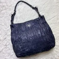 【大人気!✨】プラダ ワンショルダーバッグ トートバッグ A4収納可能 レザー