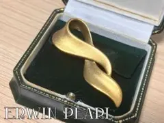 Erwin Pearl ヴィンテージ ゴールド ブローチ