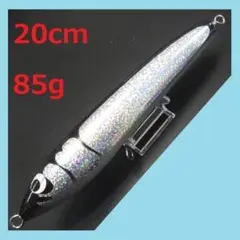ウッドダイビングペンシル 85g ガンマタイプ 黒