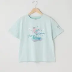 新品タグ付メゾピアノジュニア ユートピア半袖Tシャツ 140㎝