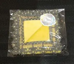 近沢レース ガス灯 イエロー タオルハンカチ
