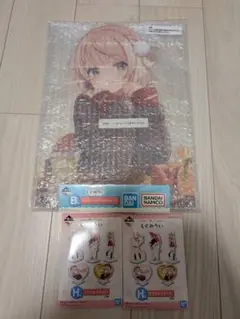 一番くじ しぐれうい　B賞バストアップアクリルボード、H賞アクスタ