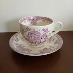 キ*ル様 ②廃番！Burleighバーレイ Plum Asiatic 花鳥柄 プ 廃盤・未使用品】バーレイ⭐️プラム アジアティックフェザンツ