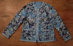 vintage ボタニカルジャケット