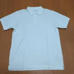 GU　半袖ポロシャツ　白　メンズSサイズ