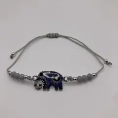 カラフルな象のブレスレット