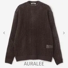 AURALEEオーラリー メッシュニットプルオーバー 2022AW