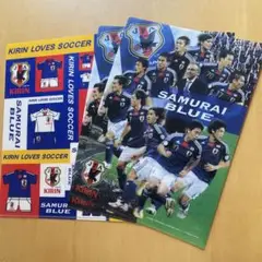 日本代表　クリアファイルA4(3枚)
