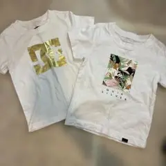 DC & Quiksilver Tシャツセット 100cm