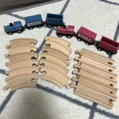 鉄道　電車　木のおもちゃ　中古品✴︎