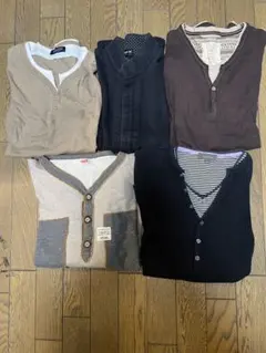 comm ca ism等男子トップス5点セット
