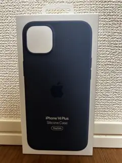 【apple純正】iPhone 14 Plus ケース(ストームブルー)