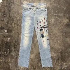 John Galliano 落書きデニム
