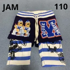 ジャム　JAM キッズ　ハーフパンツ　重ね着風　マリン　110