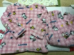 スヌーピー　もこもこパジャマ