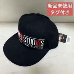【新品未使用】MARVEL マーベルスタジオ10周年記念 刺繍ロゴキャップ　帽子