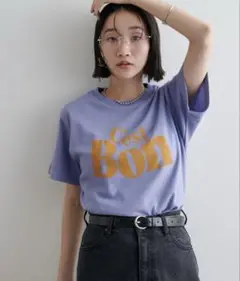 discoat ヴィンテージライクグラフィックTシャツ