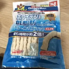 ホワイデント低脂肪チューイングスティックミルク味