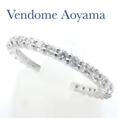 ヴァンドーム青山 ダイヤ フルエタニティ 0.59ct Pt950 リング 箱付