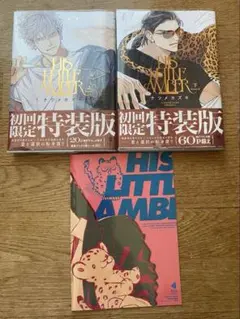 ヒズ・リトル・アンバー 全巻 小冊子付き ナツメカズキ