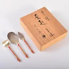 【茶道具】清五郎造　灰匙五本組（共箱）送料込 茶道具】清五郎造 灰匙五本組（共箱）送料込 - メルカリ