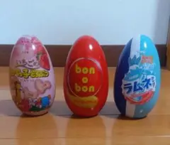 空き缶卵形 ラムネアップ bonobon たべっ子どうぶつ