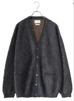 YOKE JACQUARD MOHAIR CARDIGAN サイズ2